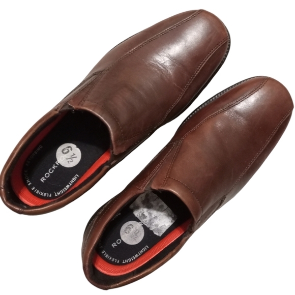 Rockport Men's Charles Road Slip-On Dress Shoe Size 6.5W NWOT - Picture 4 of 13